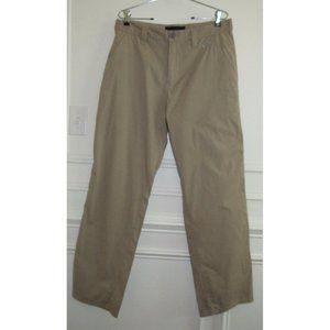 Men's Oakley Lightweight Solid Khaki Tan Beige Chino Pants 33 x 32
